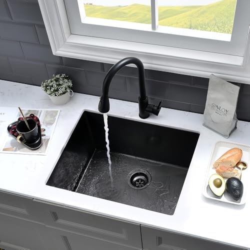 VASOYO Stainless Steel Undermount Laundry Sink 23x18x13 H4912