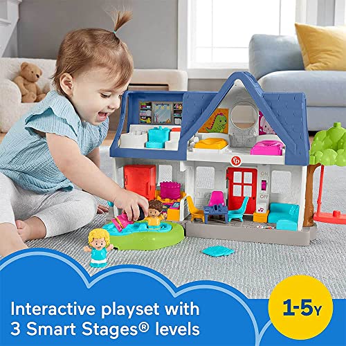 Fisher-Price Little People Friends Together Play House Set with Smart Stages N5792
