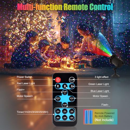 Halloween Christmas Laser Lights Projector Outdoor with Remote Z866