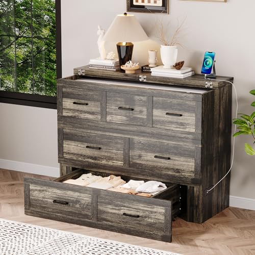 Queen Size Murphy Bed Cabinet with Charging Station, White P336686