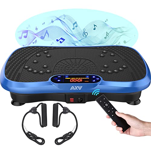 AXV Vibration Plate Fitness Platform Exercise Machine for Full Body Workout Q37919