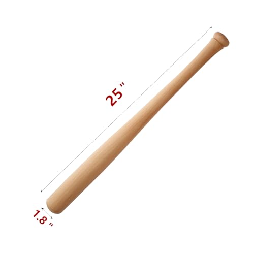 25 inch Wooden Baseball Bat for Training and Games M64354