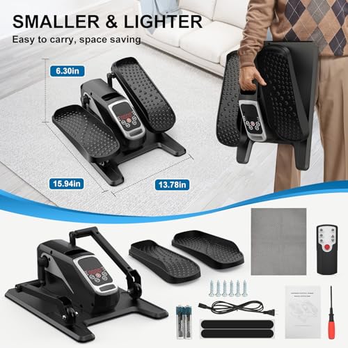 VIVURN® 018 Under Desk Elliptical Machine for Seniors, Quiet & Portable G789550