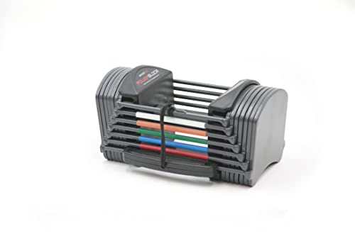 PowerBlock Sport 24 Adjustable Dumbbells, 3-24 lb. Steel Build U862