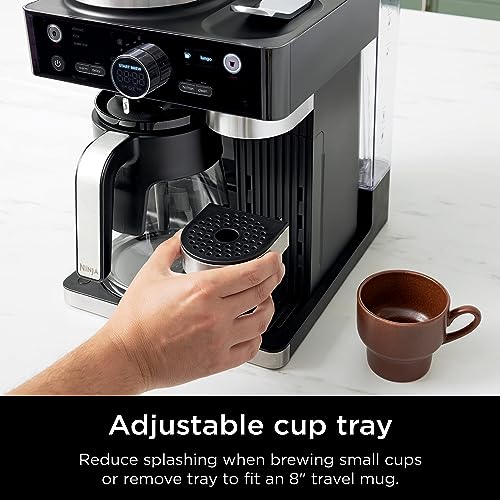 Ninja Espresso & Coffee Maker & Barista System, Black, CFN601 N3810