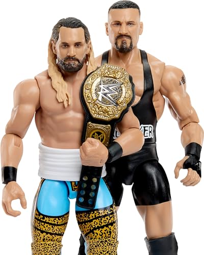 Mattel WWE Main Event Championship Showdown 2-Pack Action Figures & Accessory O3534