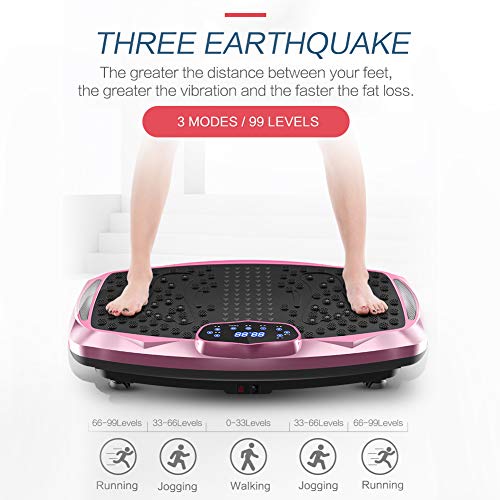 Vibration Plate Exercise Machine for Whole Body Workout at Home Y726505