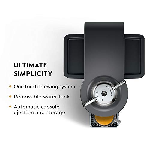 Nespresso Vertuo Coffee and Espresso Maker by De'Longhi, Graphite Metal E903048