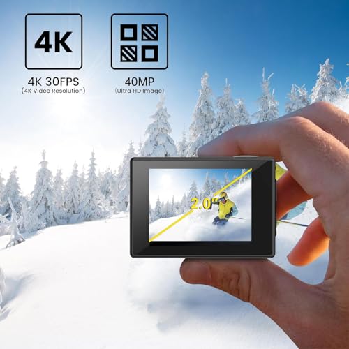 SJCAM SJ4000 Pro 4K Action Camera with 3-Axis EIS Stabilization S63406