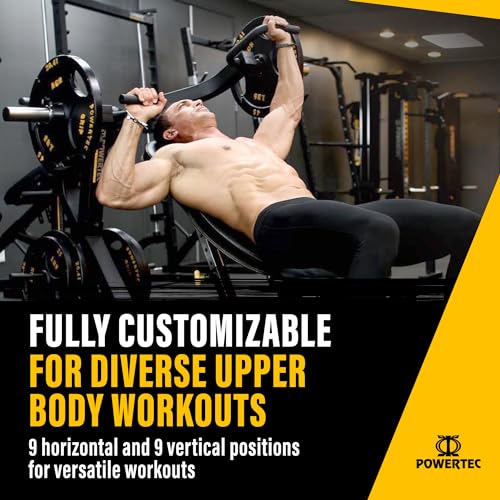 Powertec Fitness Workbench Multi Press - Adjustable Home Gym Equipment Y83834