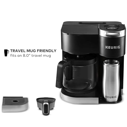 Keurig K-Duo Single Serve K-Cup Pod & Carafe Coffee Maker, Black P8212