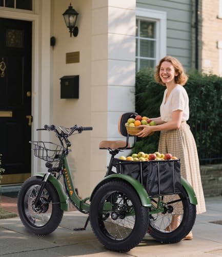 Adult Electric Tricycle 3 Wheel Bike for Adults A10327