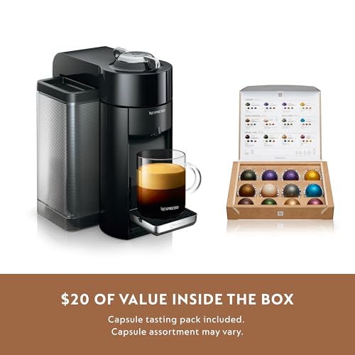 Nespresso Vertuo Coffee and Espresso Maker by De'Longhi, Graphite Metal E903048