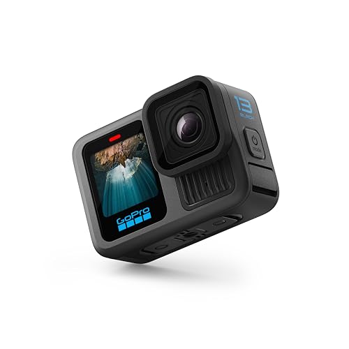 GoPro HERO13 Black Accessory Bundle with Handler, Batteries, Mounts, and Case M27766