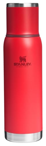 Stanley Adventure-To-Go Vacuum Bottle 25 oz Wide Mouth Insulated Stainless Steel Thermos, Blue Glow D5617