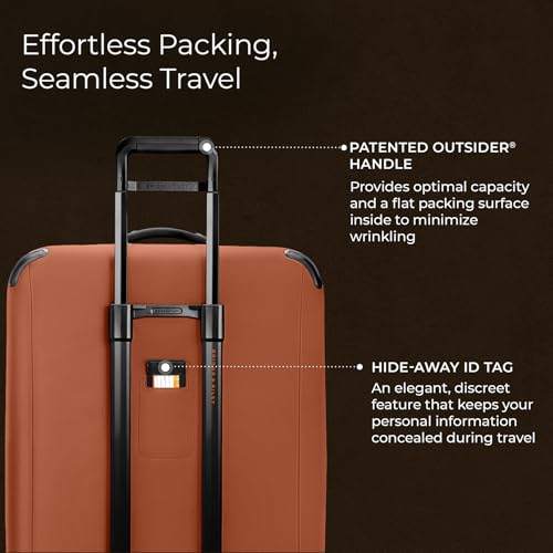 Briggs & Riley 22" Carry On Expandable Spinner - Softside Luggage, Black G487462