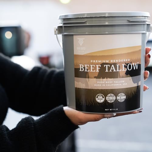 Grass Fed Wagyu Beef Tallow for Cooking, 32 Oz P588446