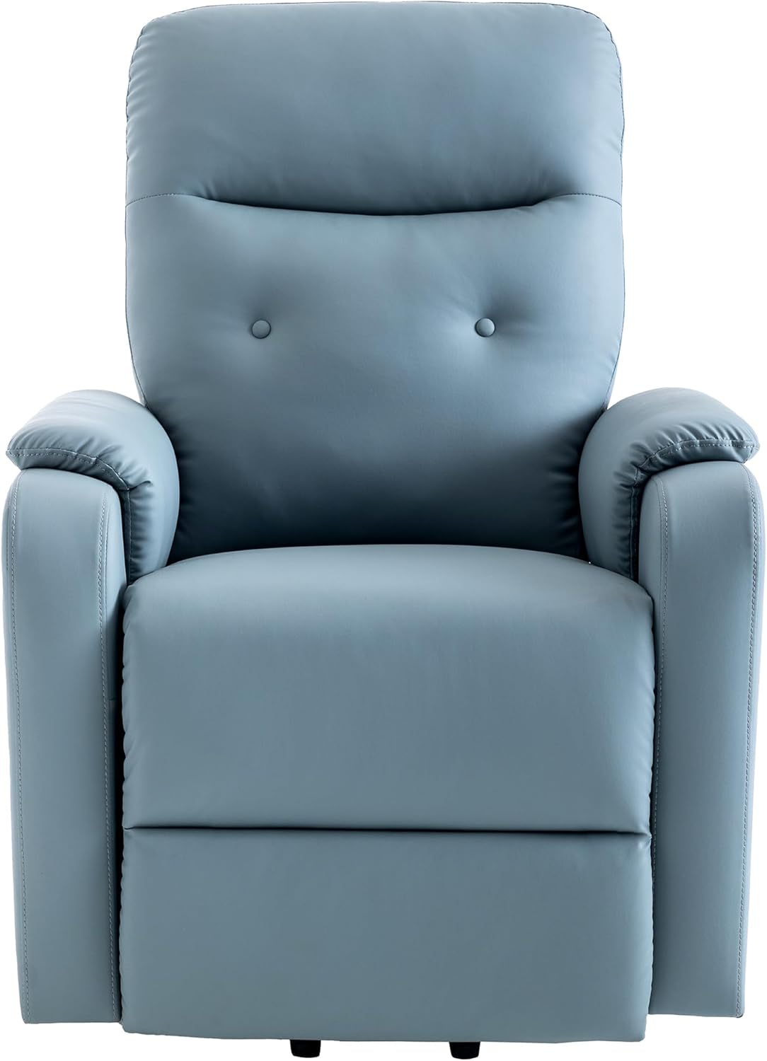 Power Lift Recliner Chair with Adjustable Heated Massage for Elderly, F-Blue R8992