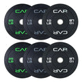 CAP Barbell 2-Inch Olympic Bumper Plate Weight Set O371151