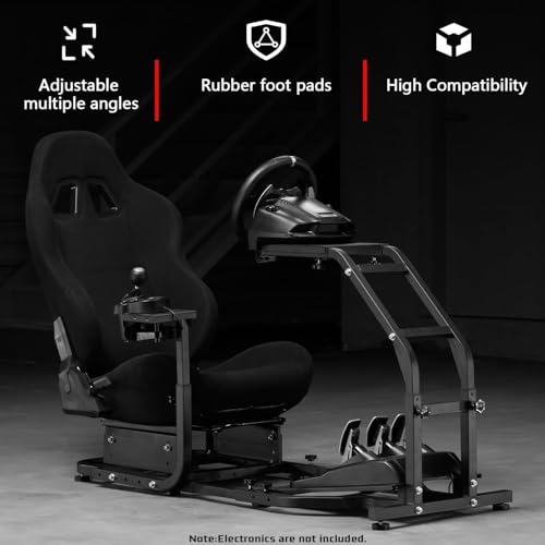 Dardoo G29 Racing Simulator Cockpit with Adjustable Race Seat R20572
