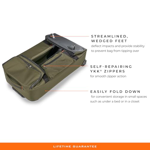 Briggs & Riley Travel Duffel Bag - Weekender Overnight Softside Luggage R6032