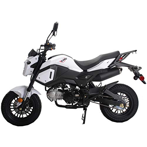 X-PRO 125cc Vader Adult Gas Motorcycle Street Bike Black S273