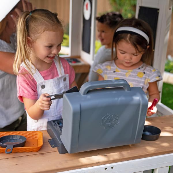 KidKraft Lantana Lane Outdoor Wooden Playhouse with Kitchen O8887
