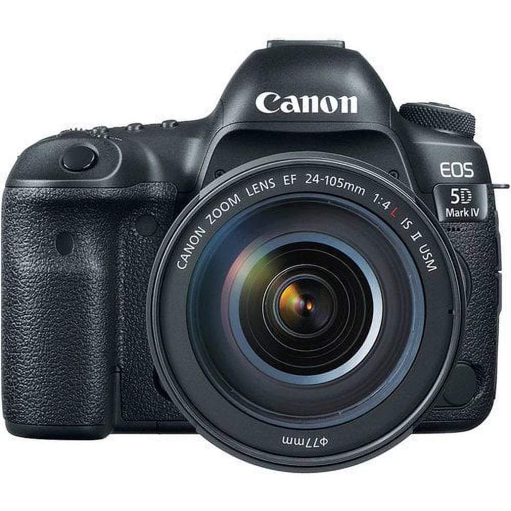 Canon EOS 5D Mark IV DSLR Camera with 24-105mm f/4L II Lens Bundle F83495