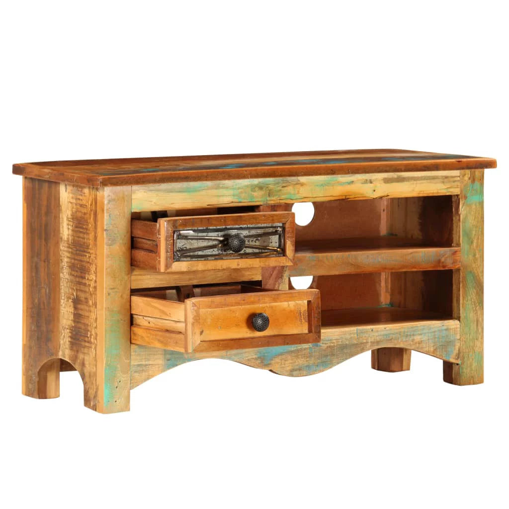 Reclaimed Wood TV Cabinet 31.5"x11.8"x15.7" B260