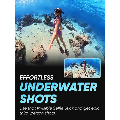 Insta360 X3 Motorcycle Kit - Waterproof 360 Action Camera with 5.7K HDR Video E78107