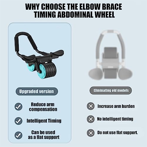 Uota Elbow Support Abdominal Wheel for Core Strengthening Y883