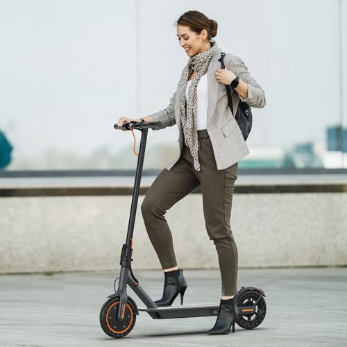 VOLPAM Electric Scooter, 350W/500W, 8.5"/10" Tires, Folding E-Scooter with Dual Braking Q653200
