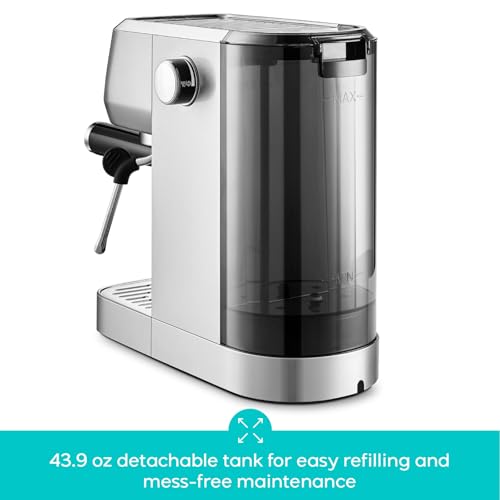 CASABREWS 3700 Gense Espresso Machine 20 Bar, Stainless Steel I572204