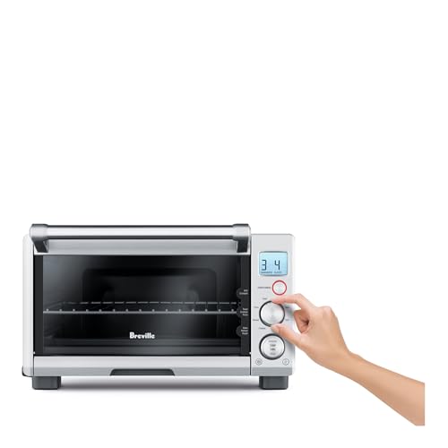 Breville BOV650XL Compact Smart Oven Countertop Toaster, Brushed Stainless Steel E258286