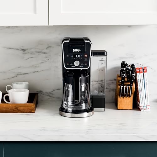 Ninja DualBrew Pro Specialty 12-Cup Coffee Maker with K-Cup Combo, Single Serve & Drip, Permanent Filter Included U419373