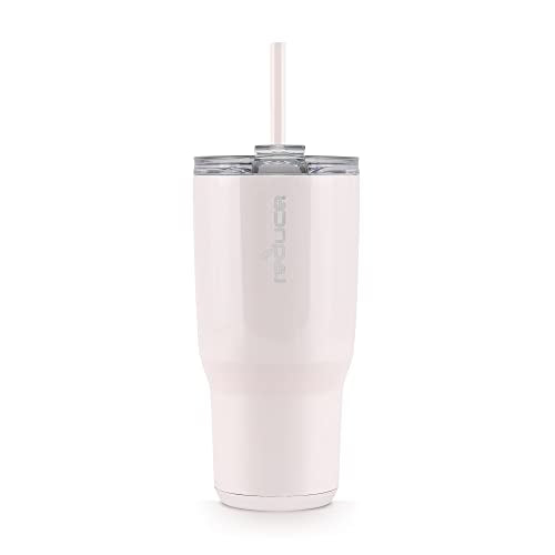 REDUCE Cold1 34 oz Tumbler with Lid and Straw, Vacuum Insulated Stainless Steel D10206