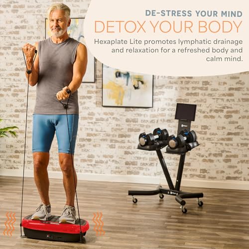 Lifepro Vibration Plate Exercise Machine with Magnetic Acupoints for Full Body Fitness P3479