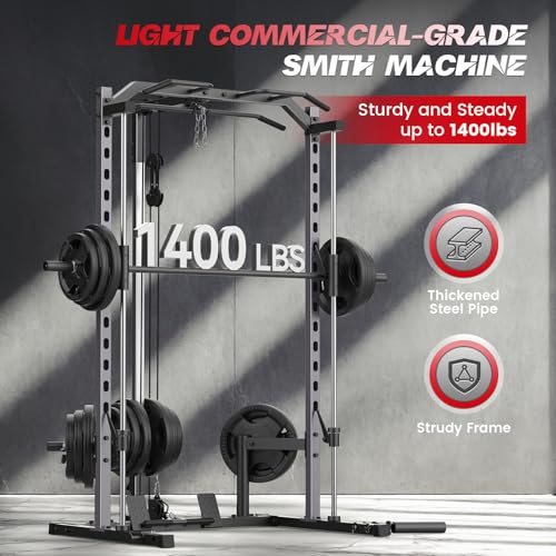 Smith Machine with LAT-Pull Down and Cable Crossover D427