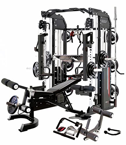MiM USA Hercules EX Commercial All in One Gym Machine with 400 lb Weight Stack W526181