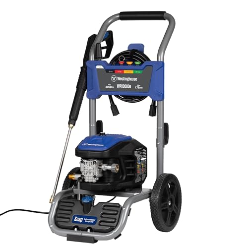 Westinghouse WPX3000e Electric Pressure Washer, 3000 PSI, Induction Motor L201930
