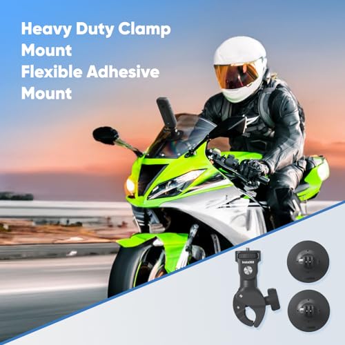 Insta360 X3 Motorcycle Kit - Waterproof 360 Action Camera with 5.7K HDR Video E78107
