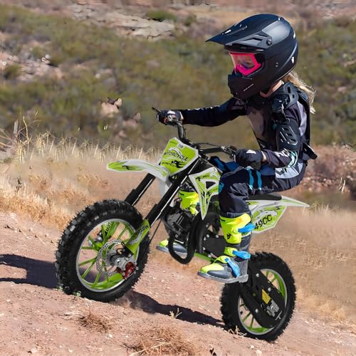 Kids Dirt Bike 49cc Gas Mini Motorcycle Off Road Pink Q561898