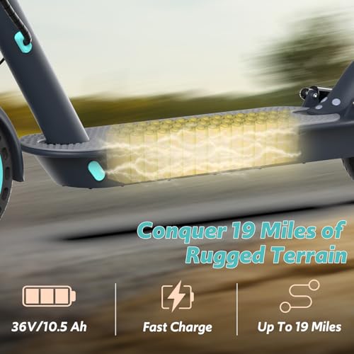 Electric Scooter for Adults, 500W Motor, 10" Vacuum Tires, Foldable E91738