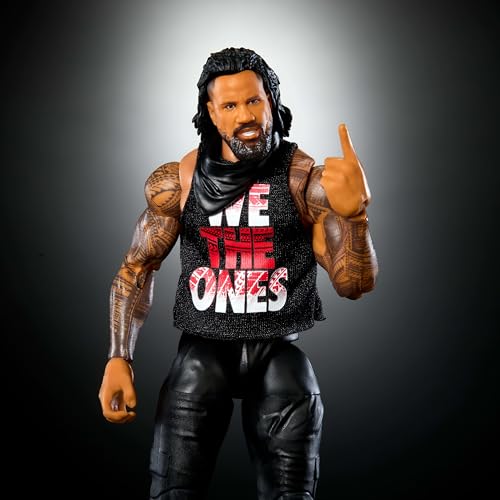 Mattel WWE Elite Action Figure Jimmy USO 6-inch Collectible R5956