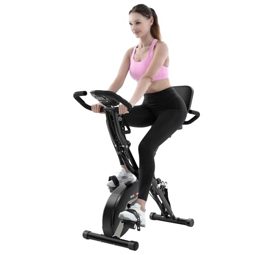 BARWING Foldable Exercise Bike for Home Workout, 350LB Capacity Z9564
