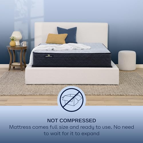 Serta Perfect Sleeper Ultimate 15" King Mattress Plush Pillow Top Cooling Gel Memory Foam E4513