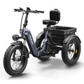 Electric Trike for Adult with 750W Motor, 48V Battery, 20" Fat Tire Y5910