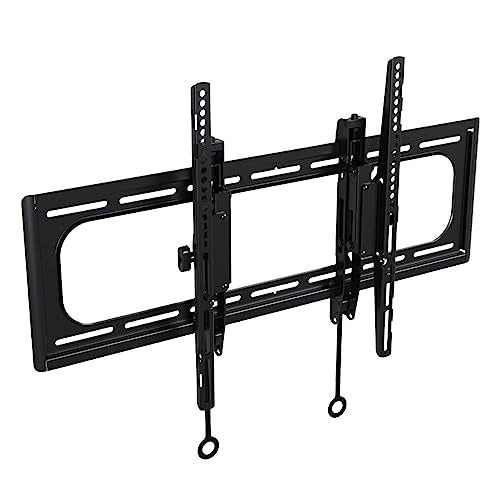 SANUS Tilting TV Wall Mount for Large TVs Up to 90” - Premium Tilt Mount w/Universal Fit - Smooth 5.7" Extension Allows for Cable Management - Includes Hardware & Drill Template for Easy Install