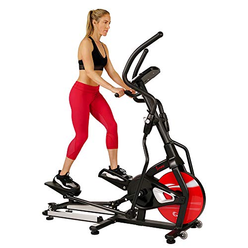 Sunny Health & Fitness Magnetic Elliptical Trainer with Tablet Holder B608