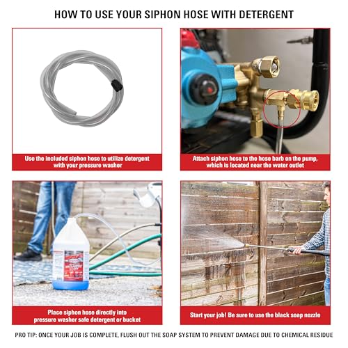 Simpson Cleaning 4200 PSI Gas Pressure Washer, 4.0 GPM, Honda GX390 Engine W2346